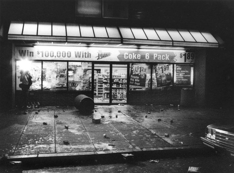 The Mount Pleasant 7-Eleven in 1991